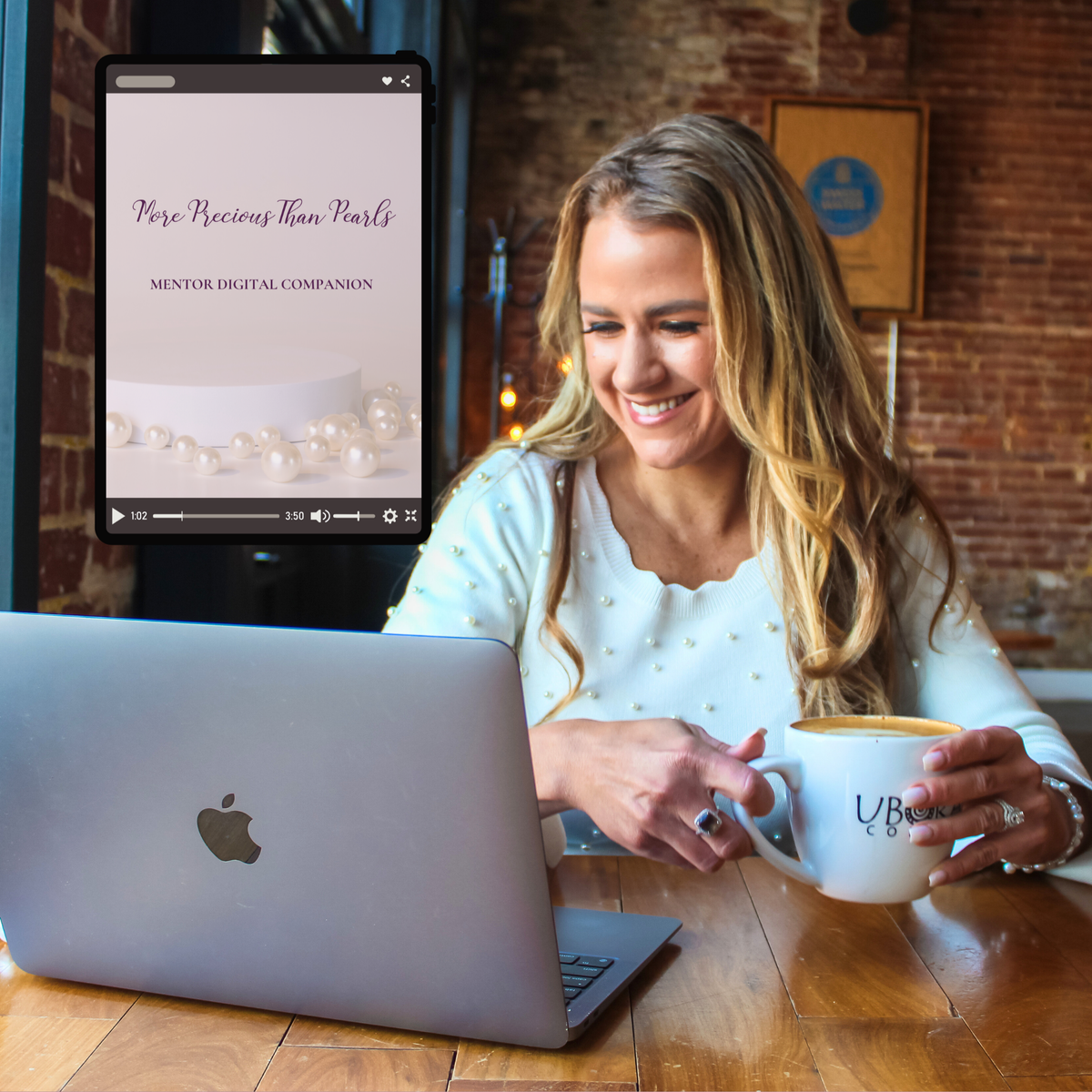 LEIGHTON with digital mentor companion guide with More Precious Than Pearls